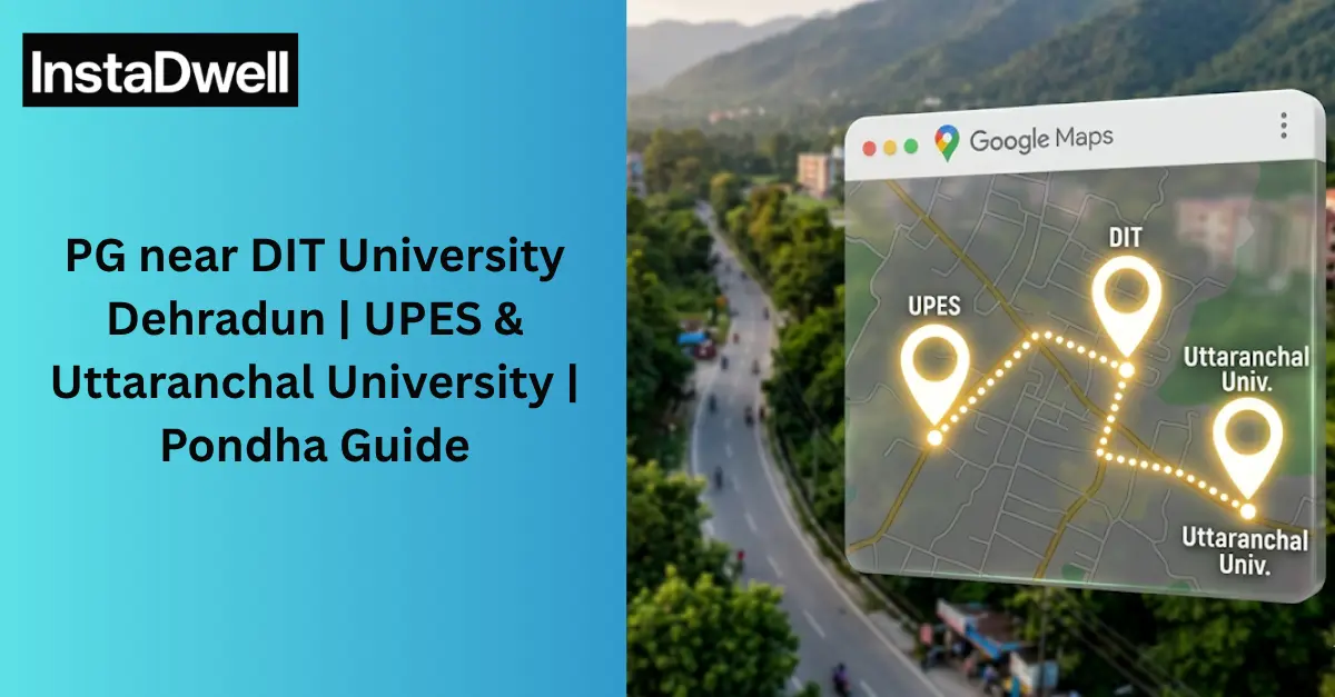 PG near DIT University Dehradun | UPES & Uttaranchal University | Pondha Guide 2026